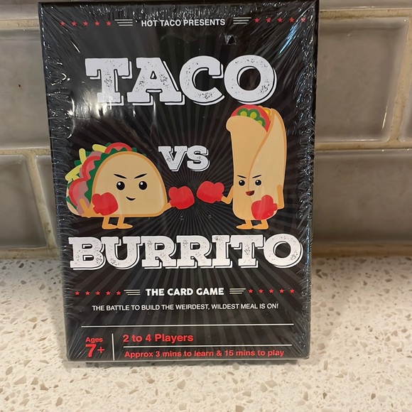 Games Taco Vs Burrito Game Still In Package Poshmark